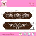 durable silicone cookie and coffee stencils